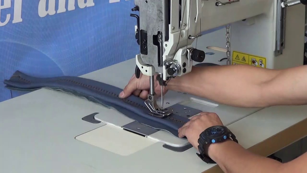 M&aacute;quina de coser zig zag para costuras decorativas