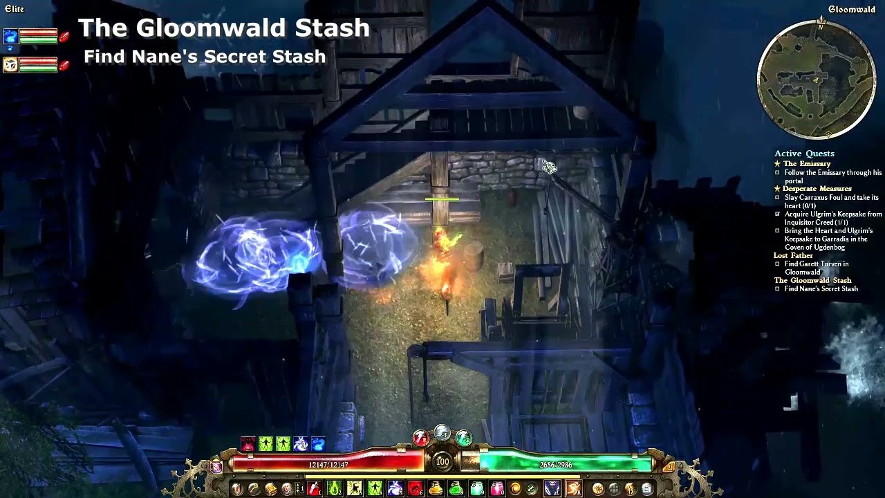 GRIM DAWN - The Gloomwald Stash