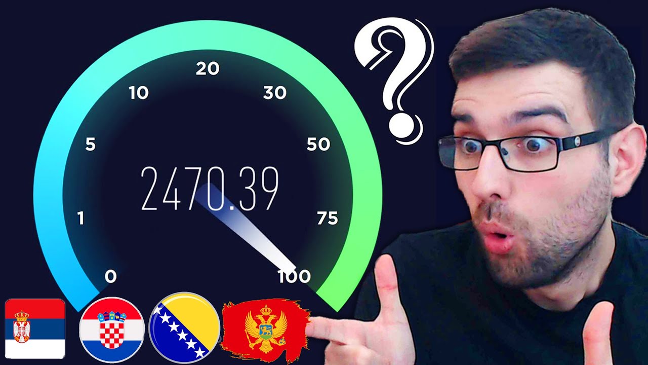 Koja Zemlja na Balkanu ima najbolji internet ?! 👨‍💻
