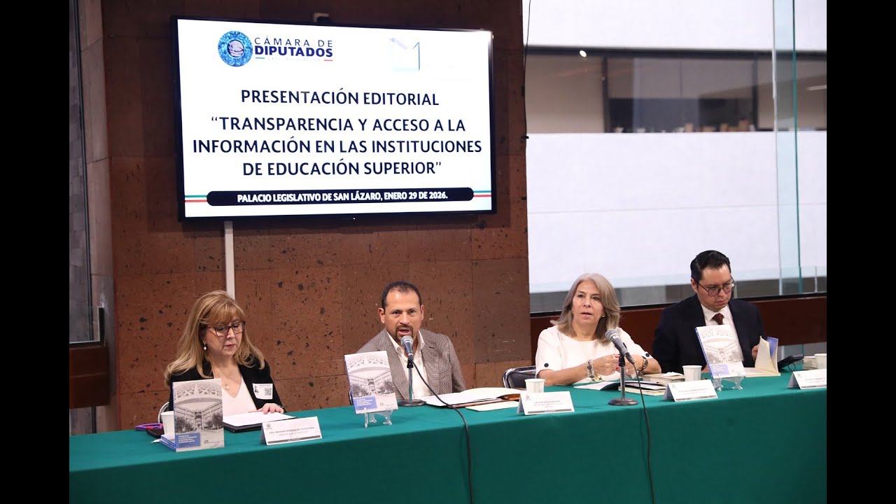 Presentación: Transparencia y Acceso a la Información en las Instituciones de Educación Superior