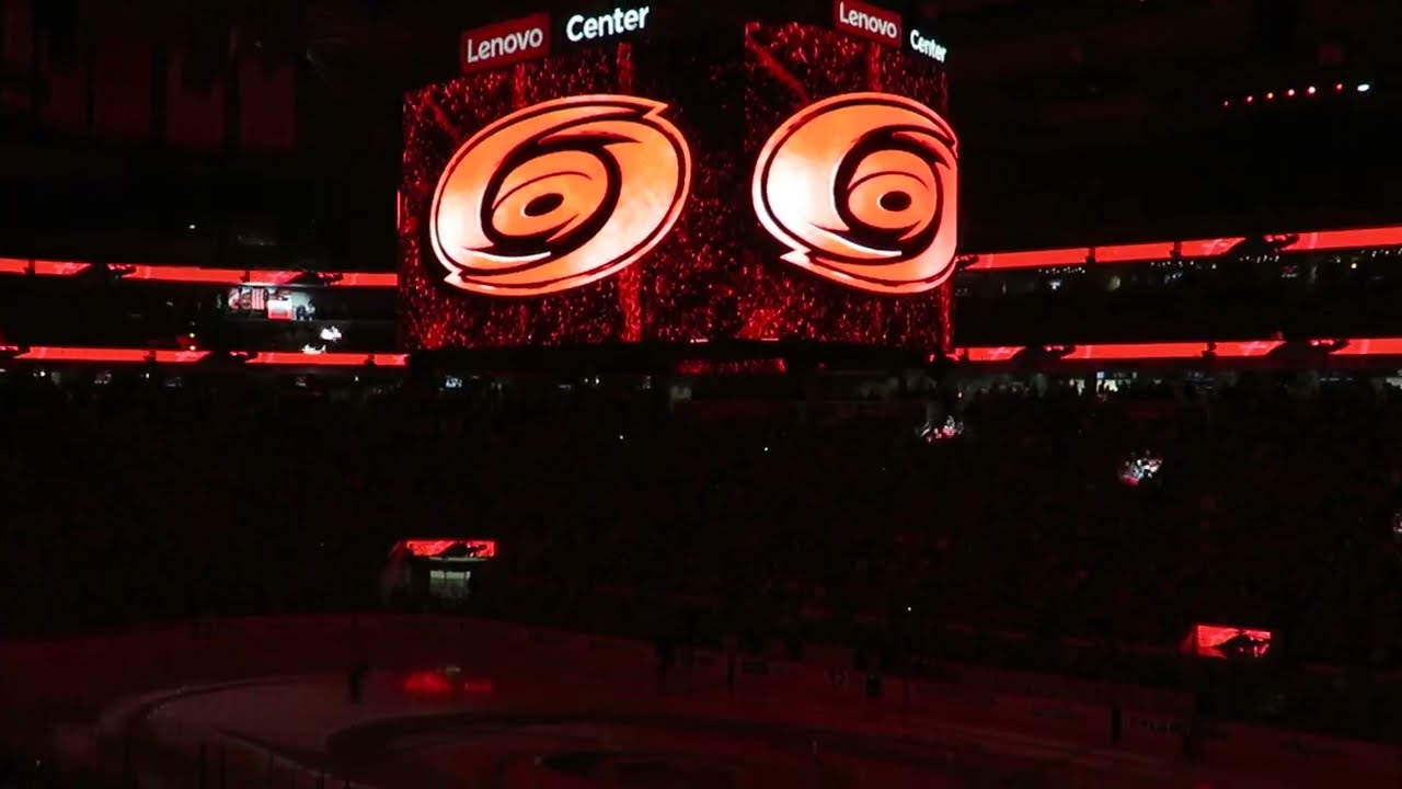 2025 Los Angeles Kings VS Carolina Hurricanes Pre-Game Intros @ Lenovo Center Raleigh, NC 2-1-25