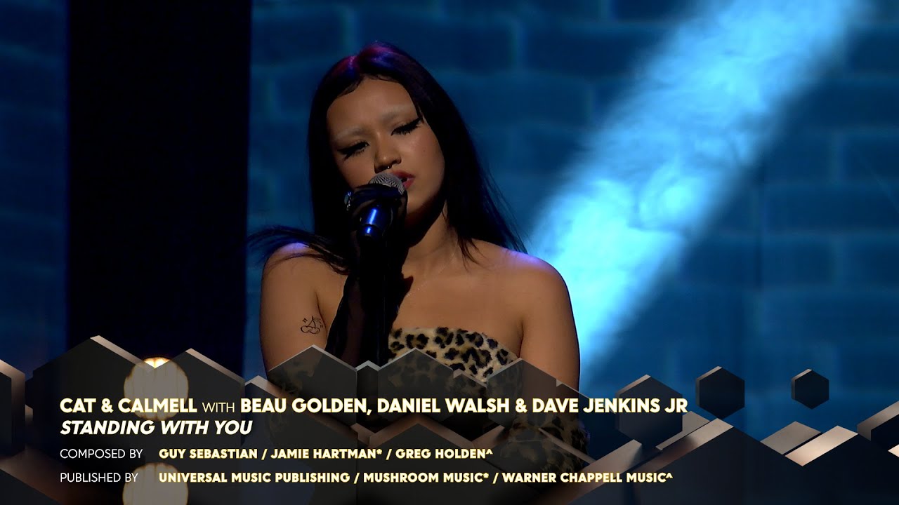 Cat & Calmell: Guy Sebastian's Standing With You | 2021 APRA Music Awards Performance