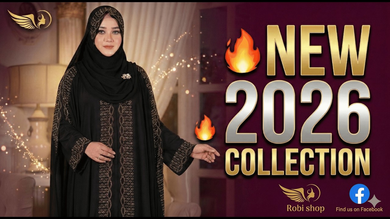 💫 Party Wear Abaya Collection 2026 || Borka Price in BD ||   Robi Shop