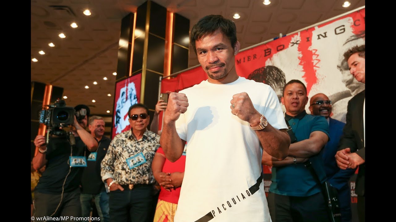 ***Pacquiao & Thurman Arrival in Las Vegas