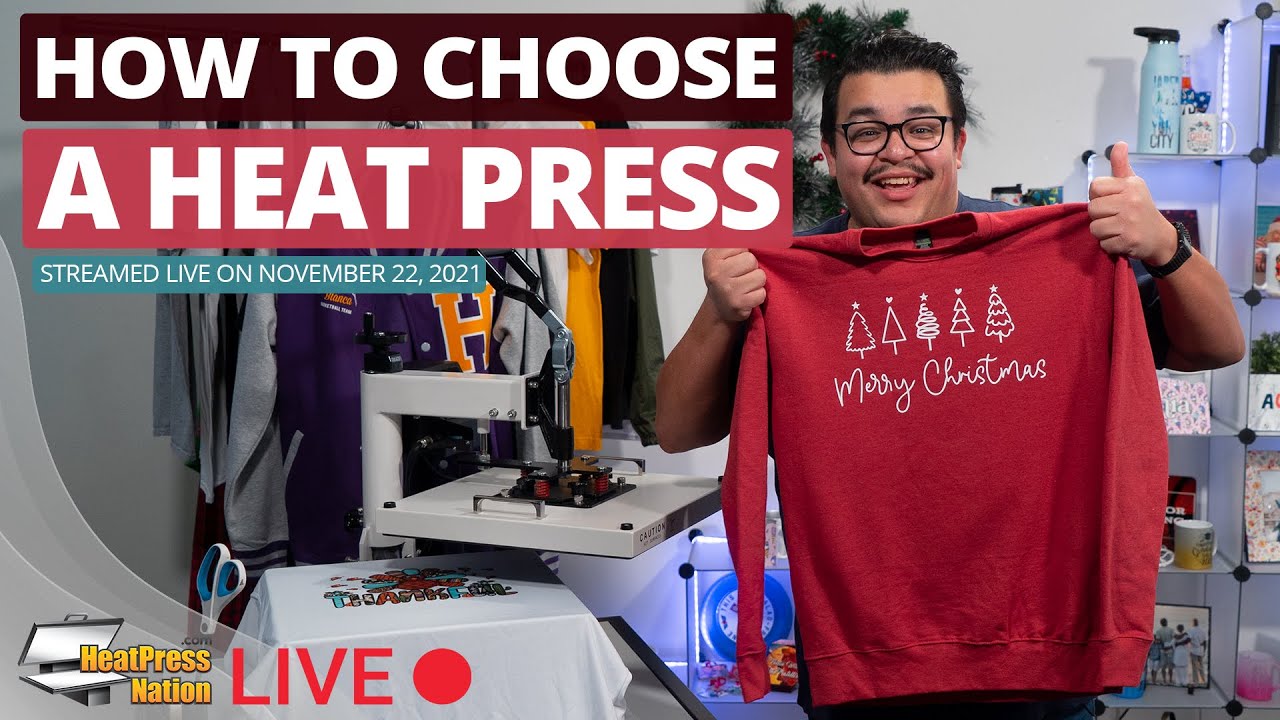 Live Episode: How To Choose A Heat Press