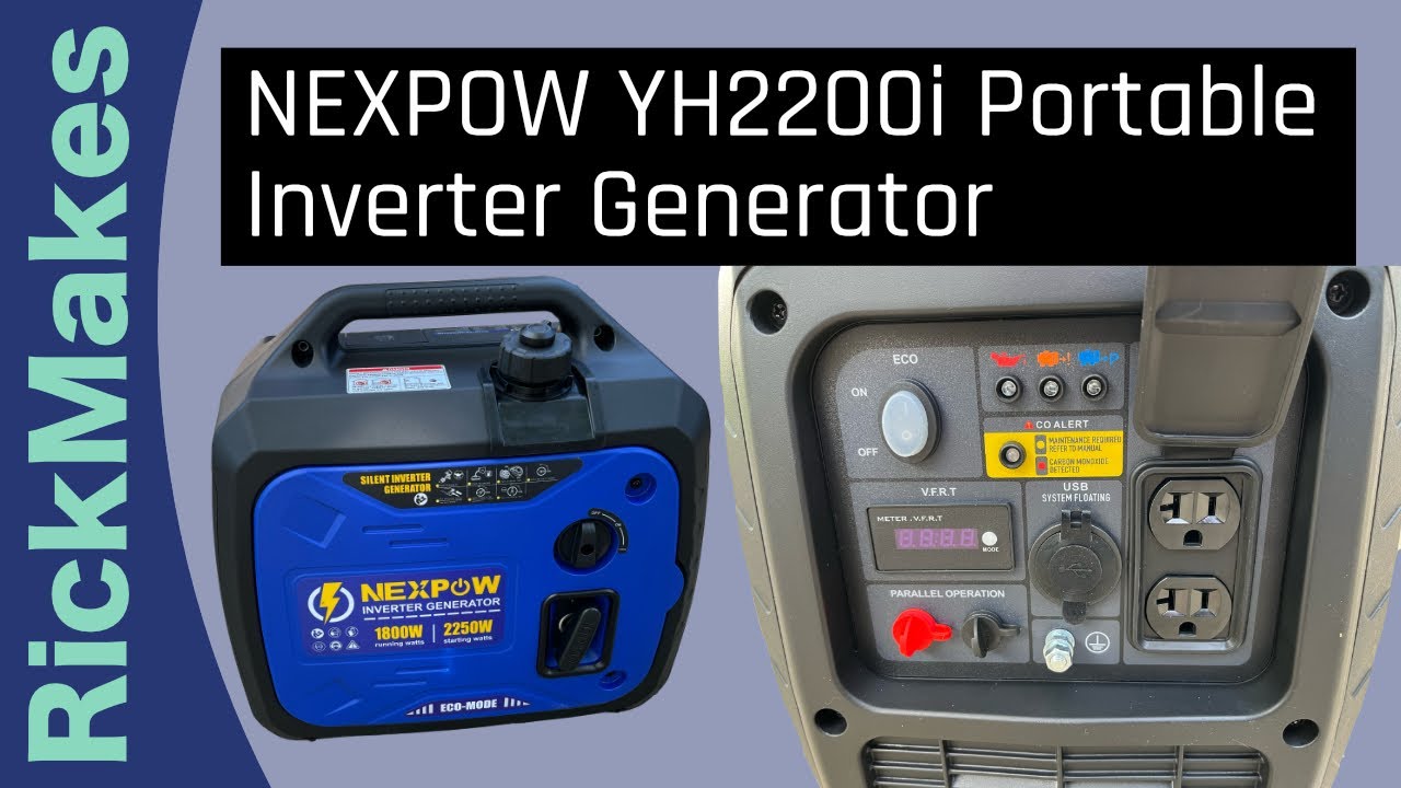 NEXPOW YH2200i Portable Inverter Generator