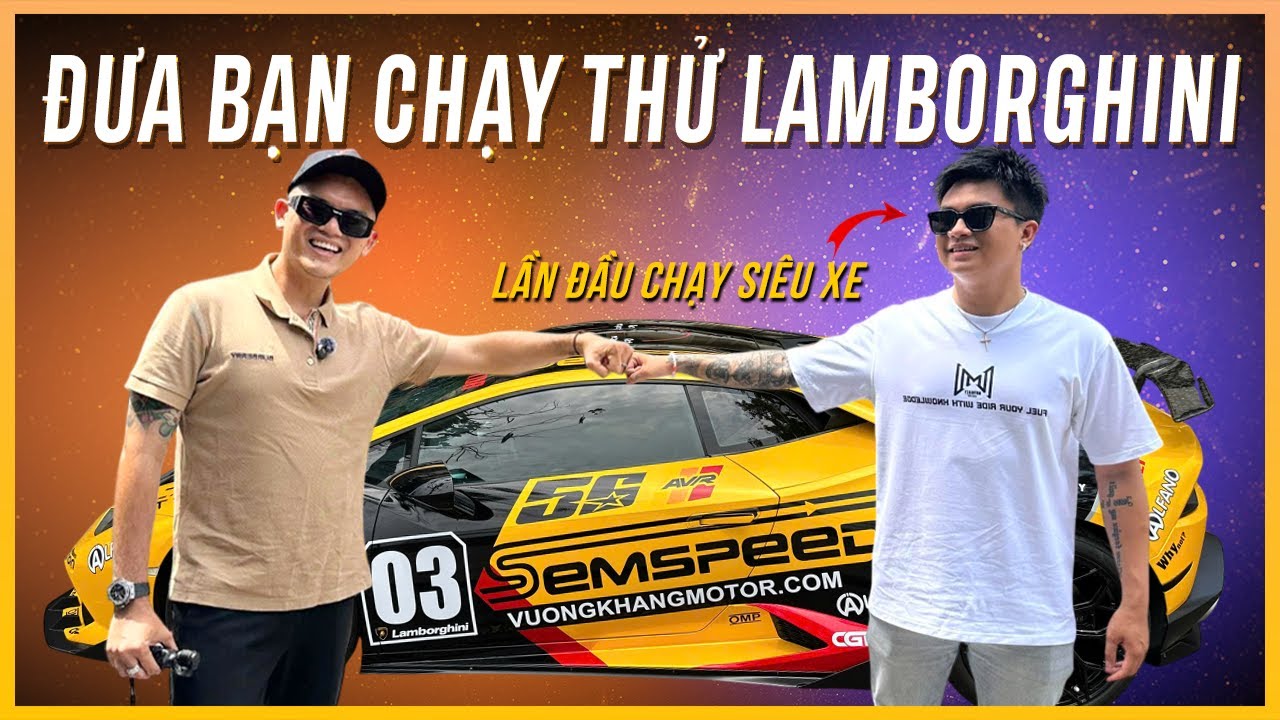 BỊ CHÊ CHẠY XE ĐIỆN RẺ TIỀN - TÔI LẤY LAMBORGHINI CHO VINHPHAN07 CHẠY THỬ