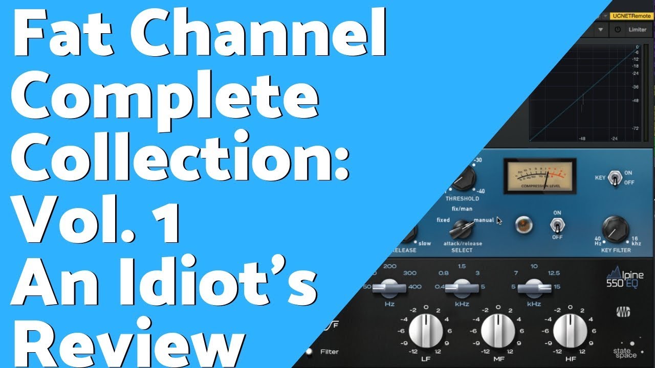 Полная коллекция PreSonus Fat Channel, том 1 — обзор идиота