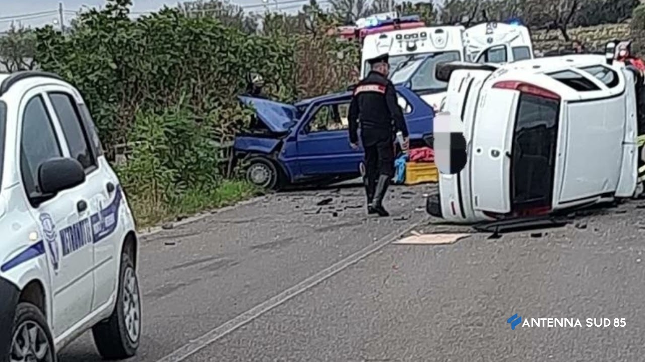 01 Novembre 2021   Laterza, incidente, un morto e 5 feriti