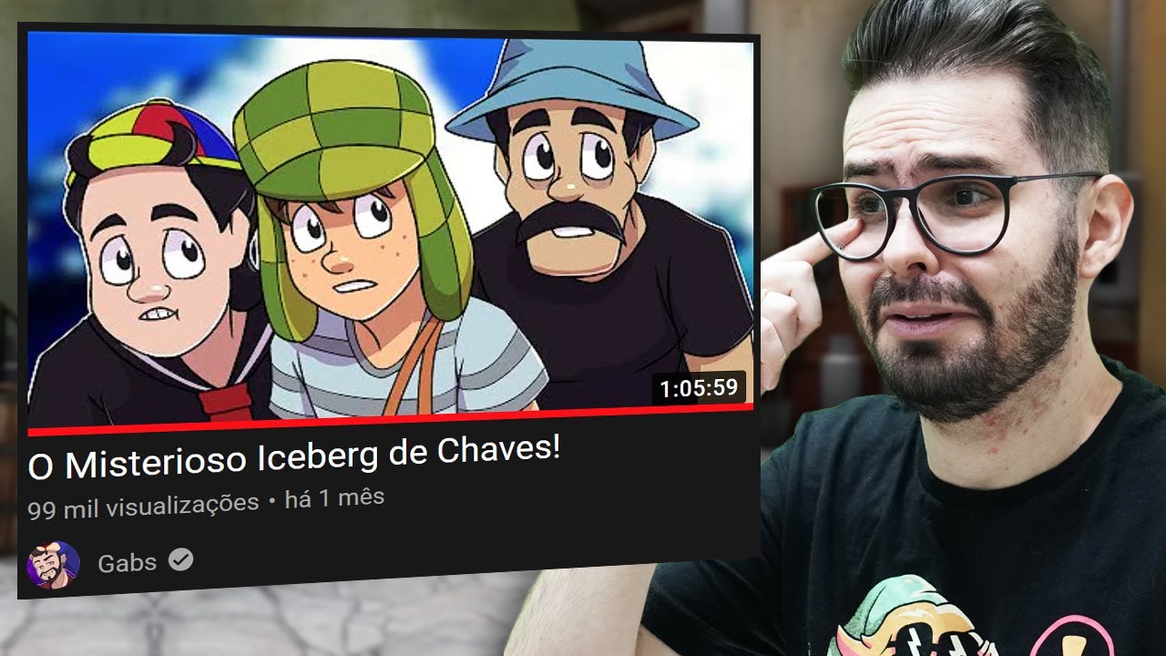 Pai Troll reagindo ao MISTERIOSO ICEBERG DE CHAVES!