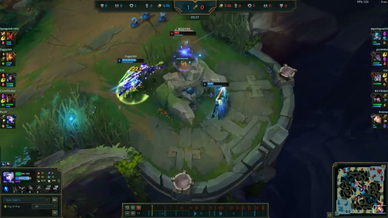 Lux vs Ashe