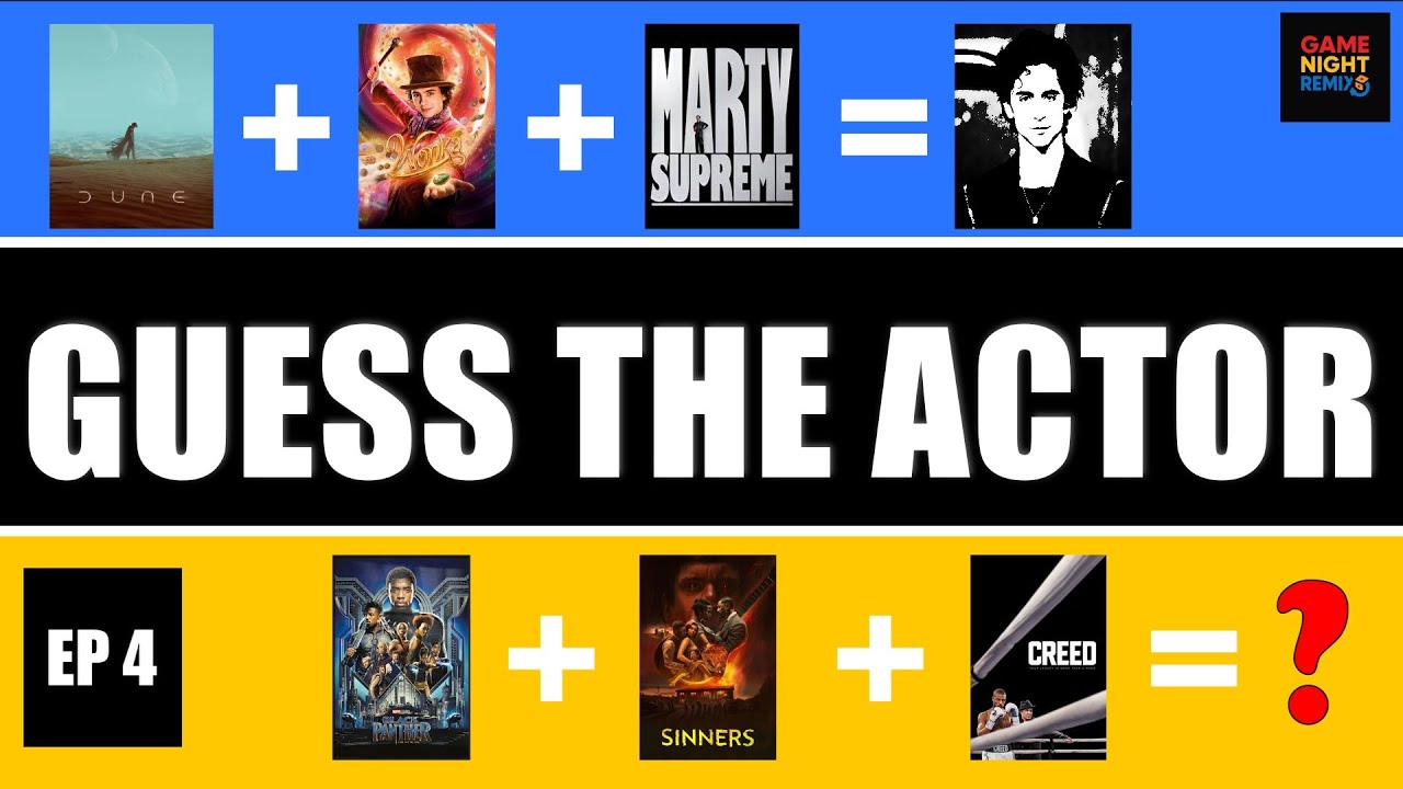Guess the Actor: Three Movies One Name - Episode 4