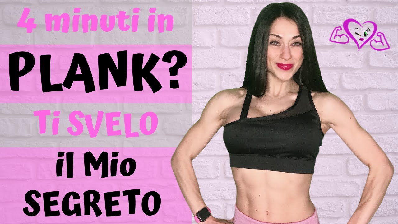 Ti svelo il mio SEGRETO per rimanere in PLANK almeno 4 minuti | SFIDA ADDOMINALI