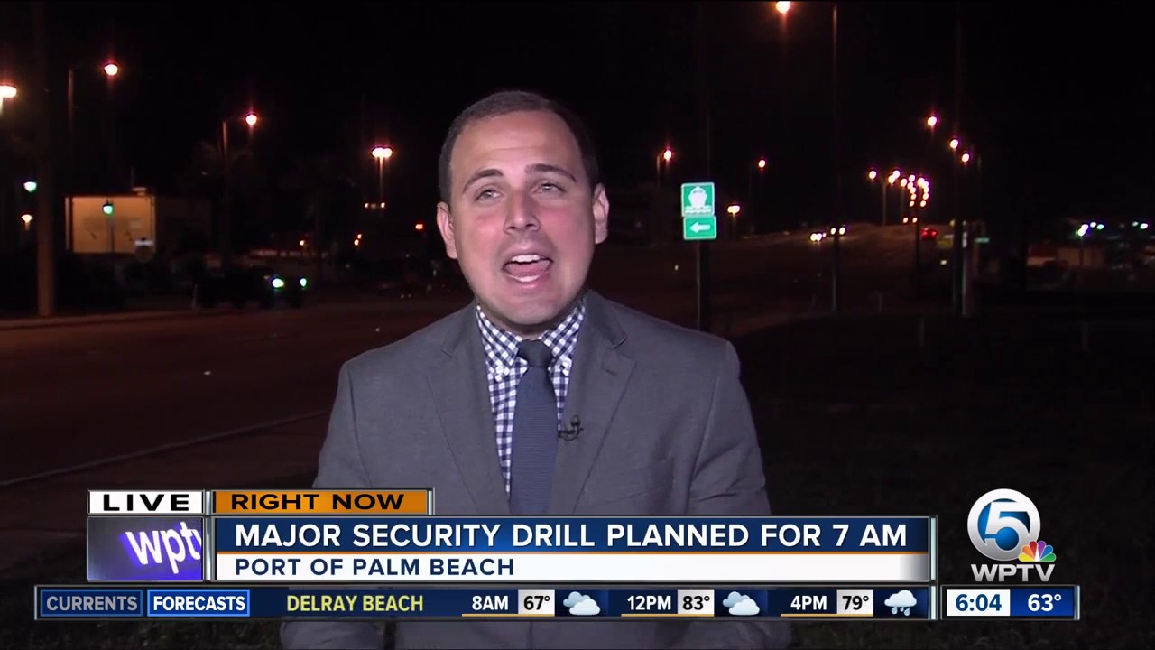 Major security drill at Port of Palm Beach begins at 7 a.m.
