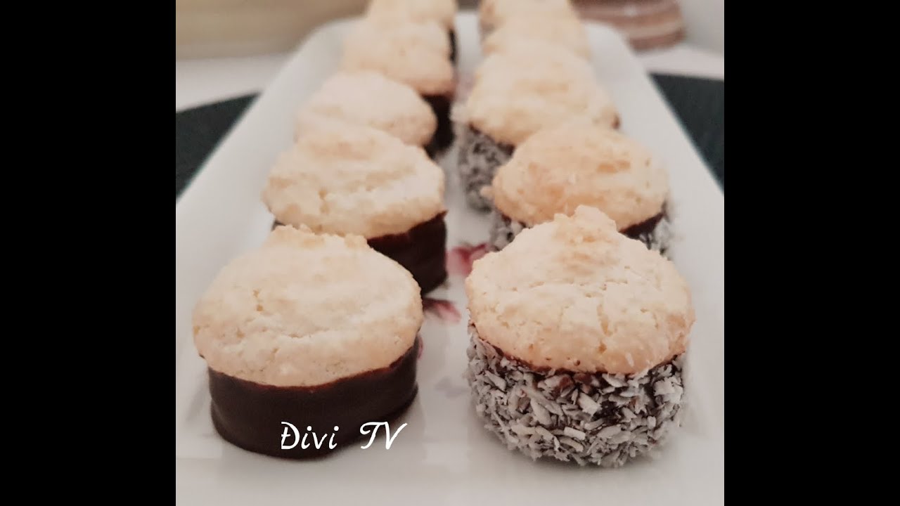 Kokoskuppeln / Filled Coconut Cookies