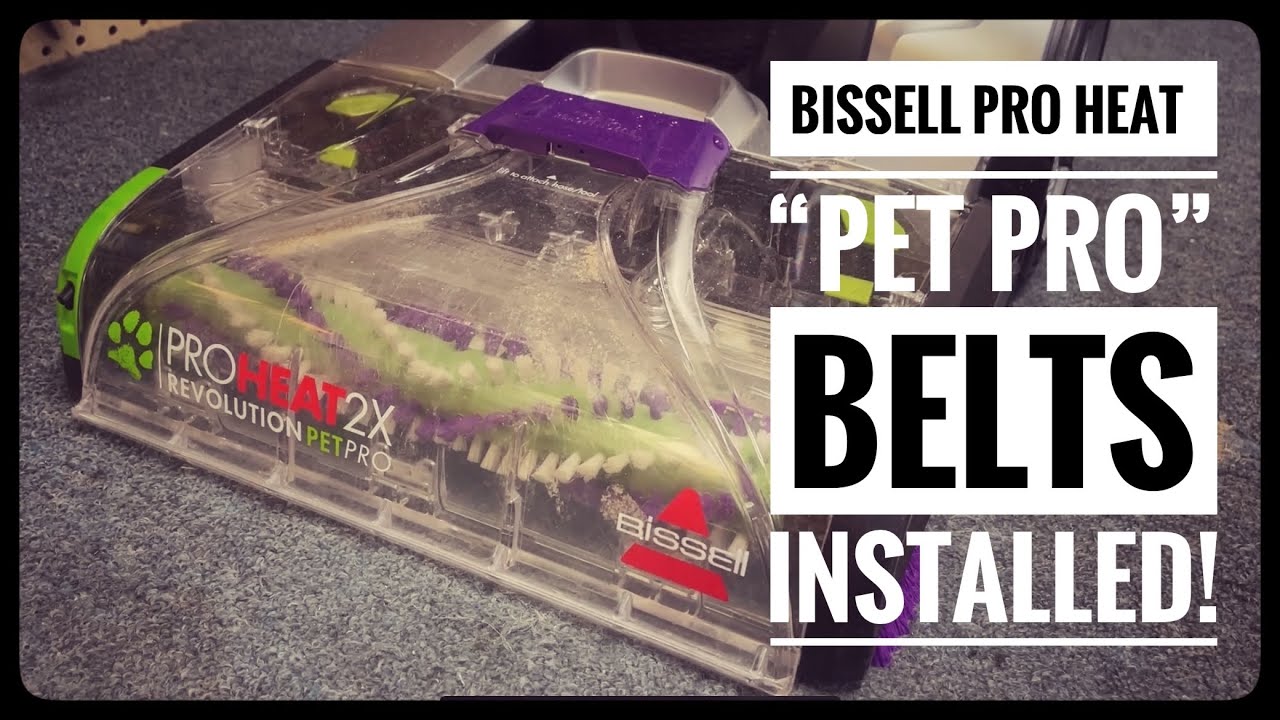 Vacuum repair man | How to Replace belts on a Bissell Revolution Pet Pro carpet cleaner