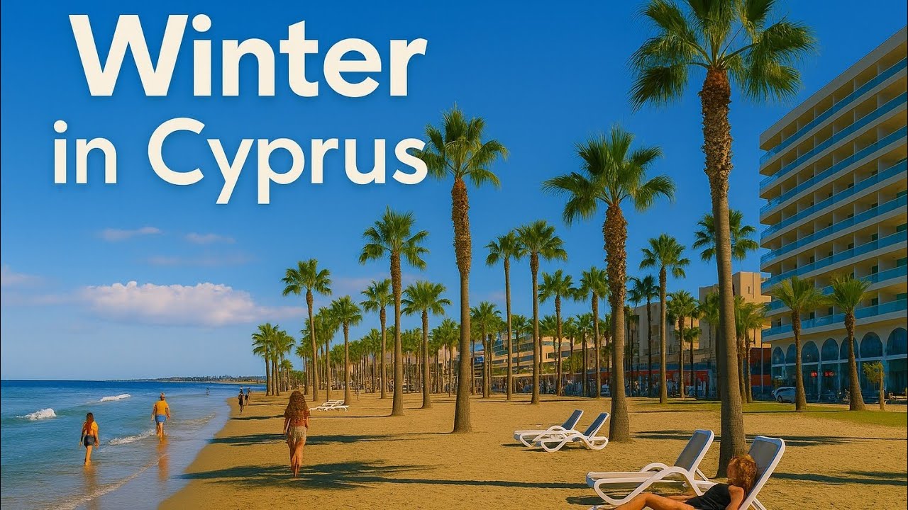 Winter in Cyprus ☀️ | Larnaca in December – Beaches, Weather & Mediterranean Vibes
