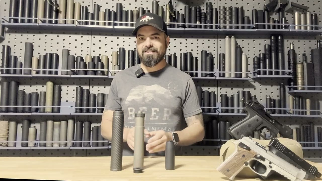 Топ-3 лучших глушителей для 9-мм пистолетов, доступных сегодня.