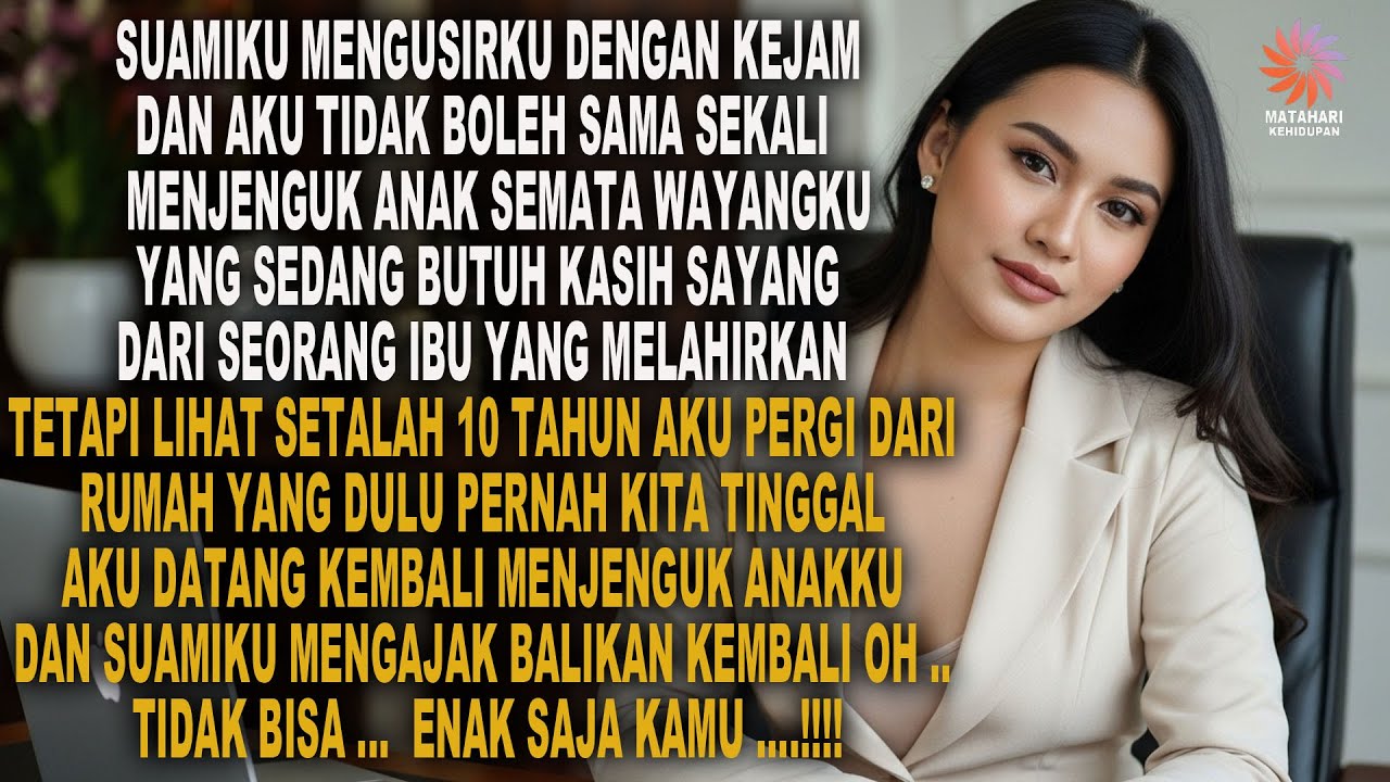 VIRAL ‼️ diusir suami karena tak punya apa'' - tapi lihat 10 tahun kemudian - ini balasannya