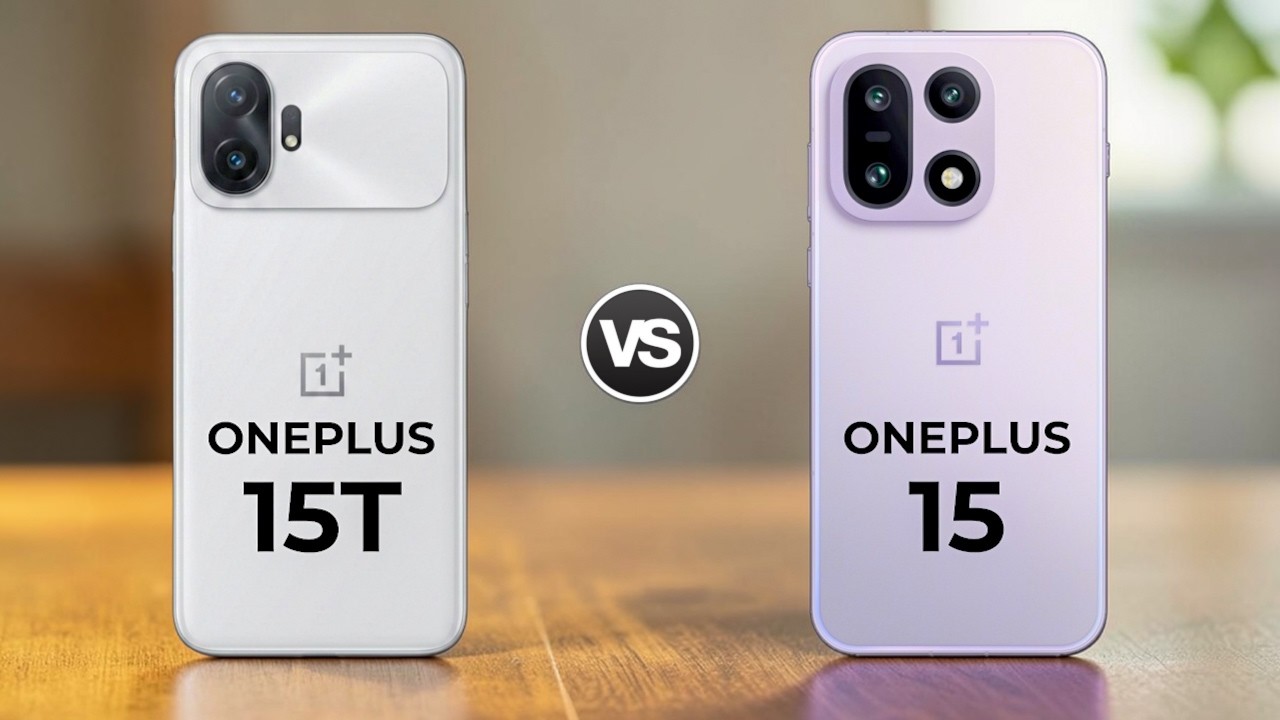 Oneplus 15T 5G Vs Oneplus 15 5G 