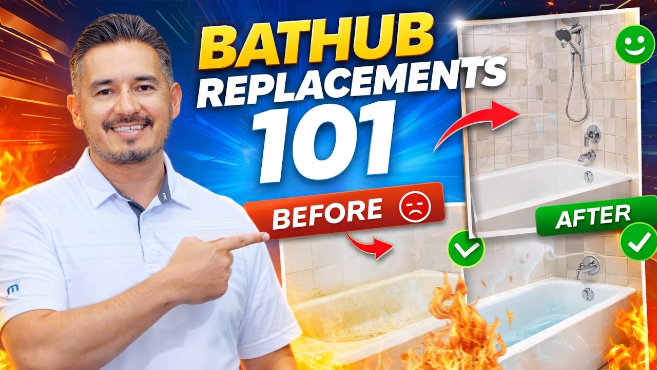 Bathtub Replacements 101: Everything You Need to Know About Bathtub Replacements