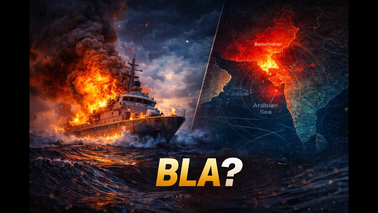 BLA Arabian Sea Strike:: New Front Opens in South Asia? Why This Attack Changes Everything