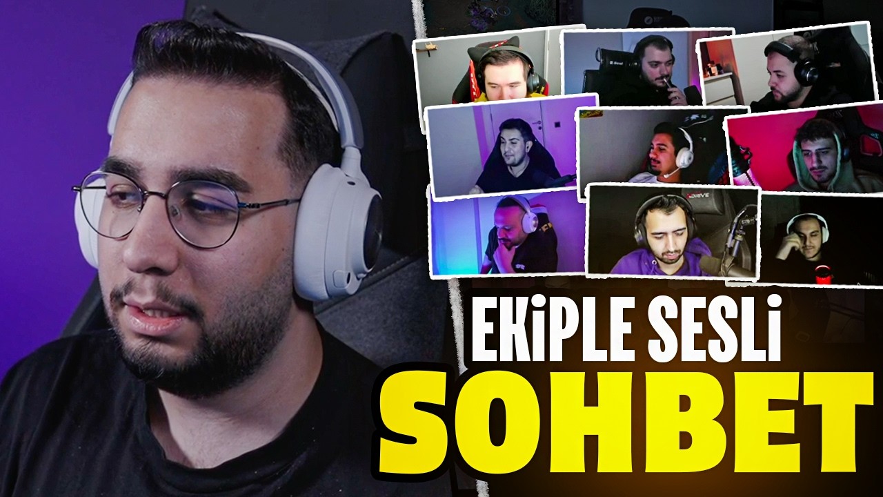 ERAY EKİPLE KAMERALI SOHBET (Ekipte Ajan Mı Var,Adil BarışG Olayı,Salon Yayını Geliyor,Erik Ve Thor)