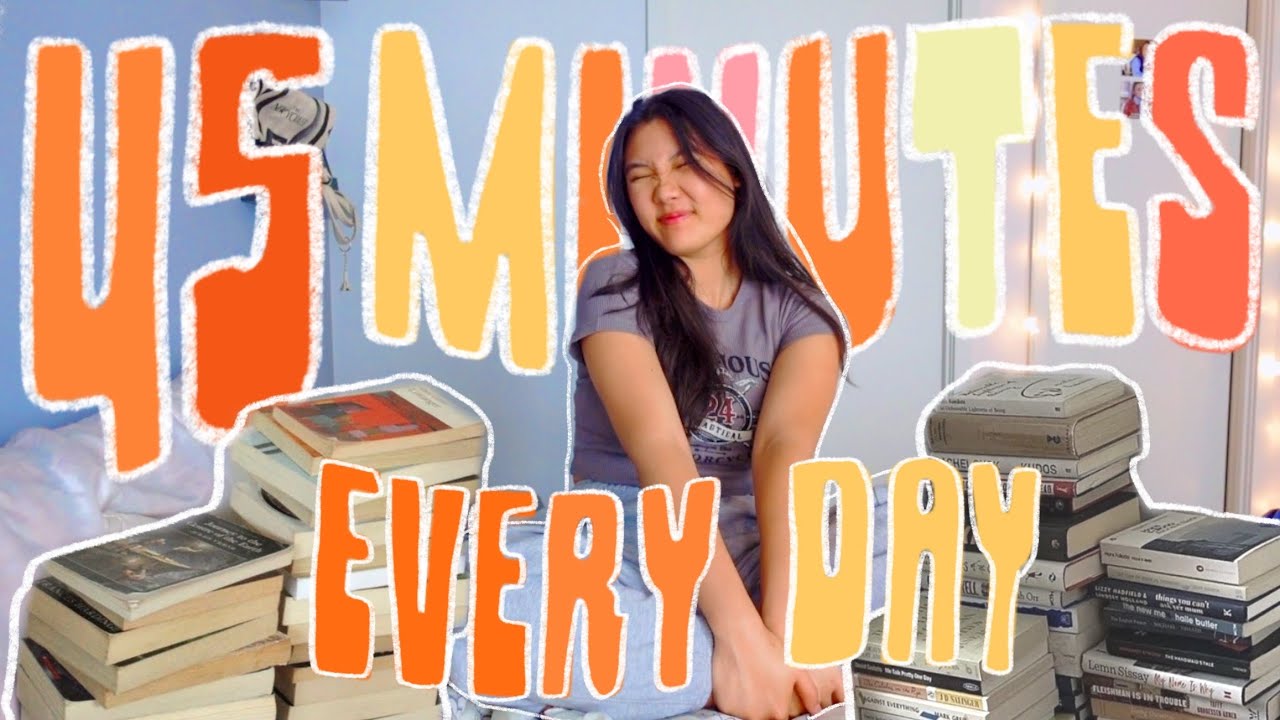 i read for 45 minutes every single day... like they did before TV was invented