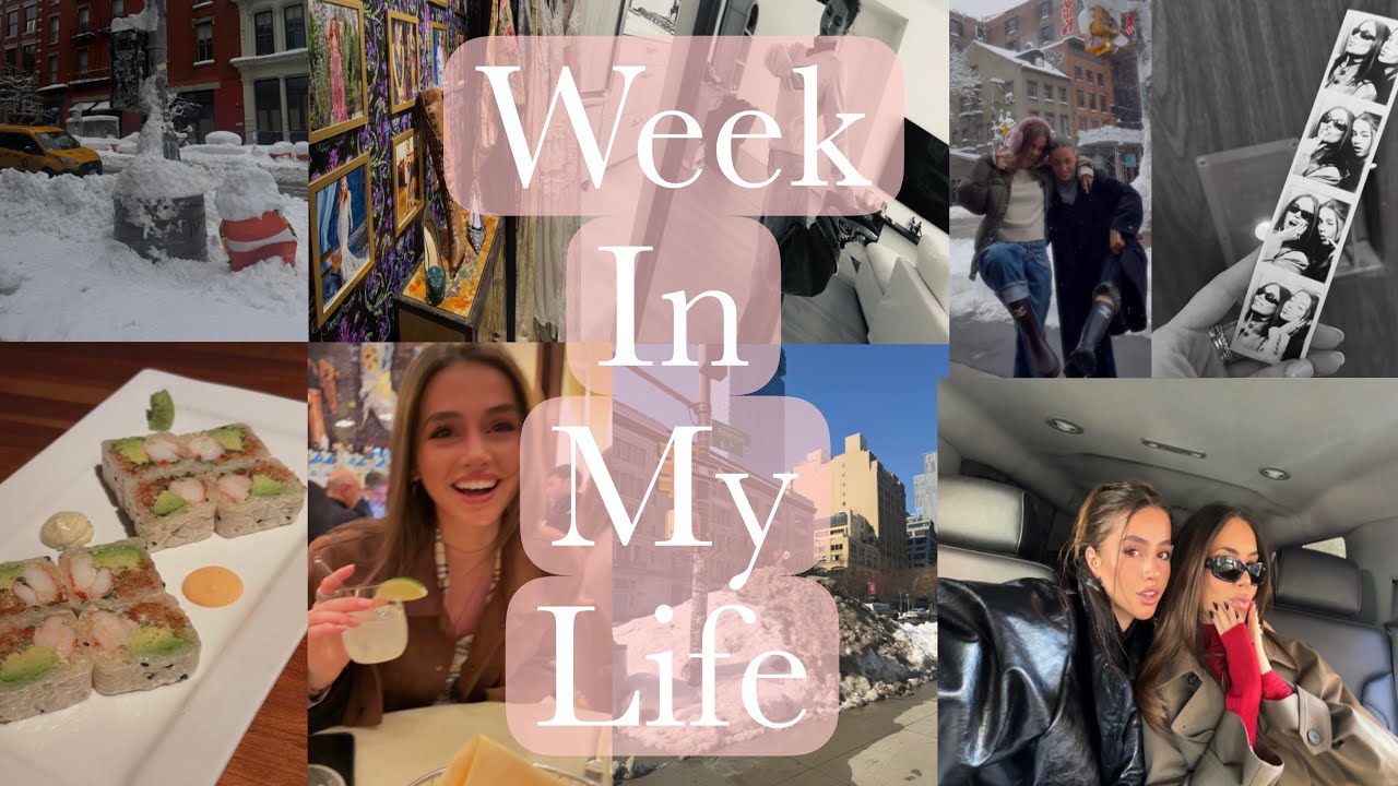 NYC Week In My Life: wellness, MATCHA,class, & partying :))