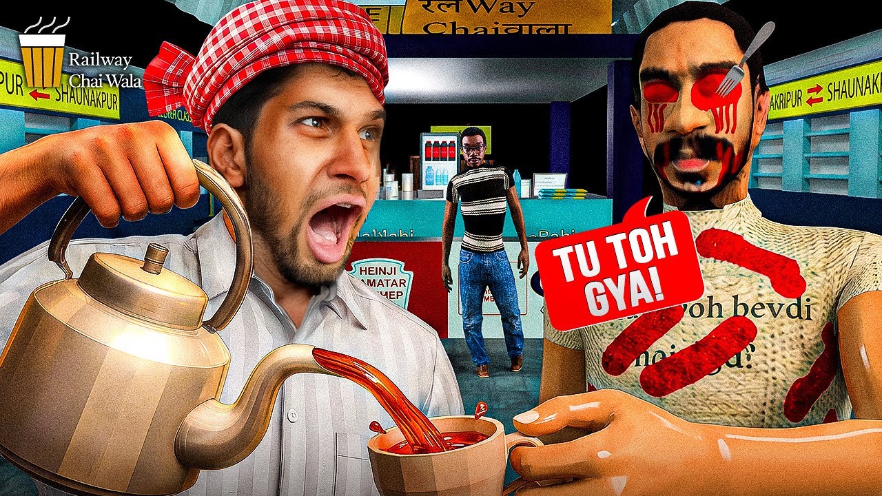 This Chai Stall Hides a DARK Secret... ☕😨 | Railway Chai Wala