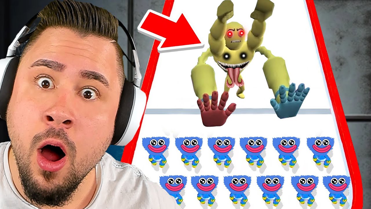 GRABPACK BOSS MONSTER TÖTEN mit HUGGY WUGGY ARMEE! (MERGE MONSTER)