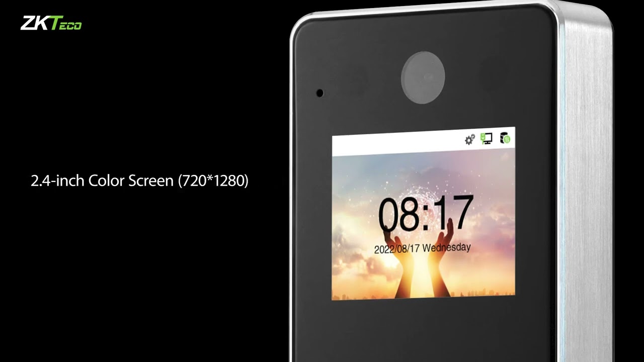 ZKTeco F35 IP65 Rated Stand Alone Access Control and T&A By The Security Mill