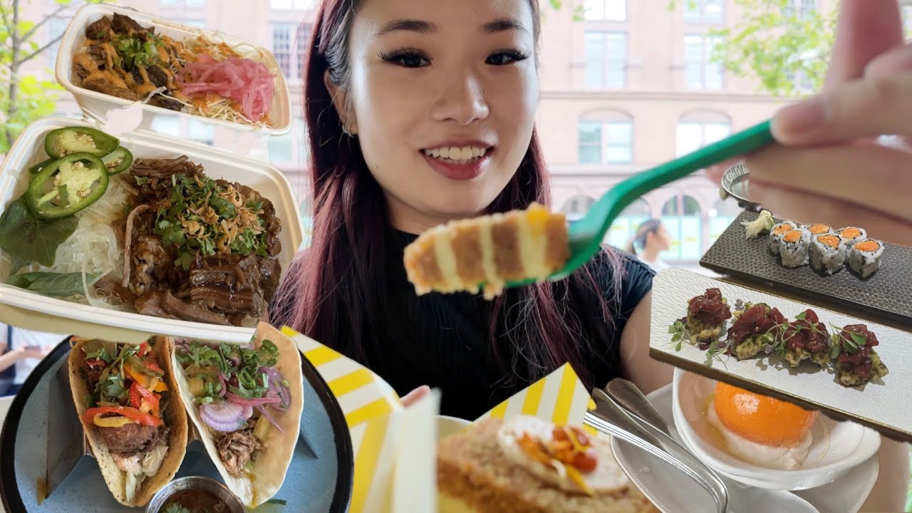 what i ate this week in nyc | tacos, noodles, matcha, and more