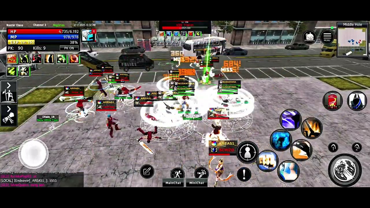 Ran Mobile The Master Class - Midhle Hole WAR