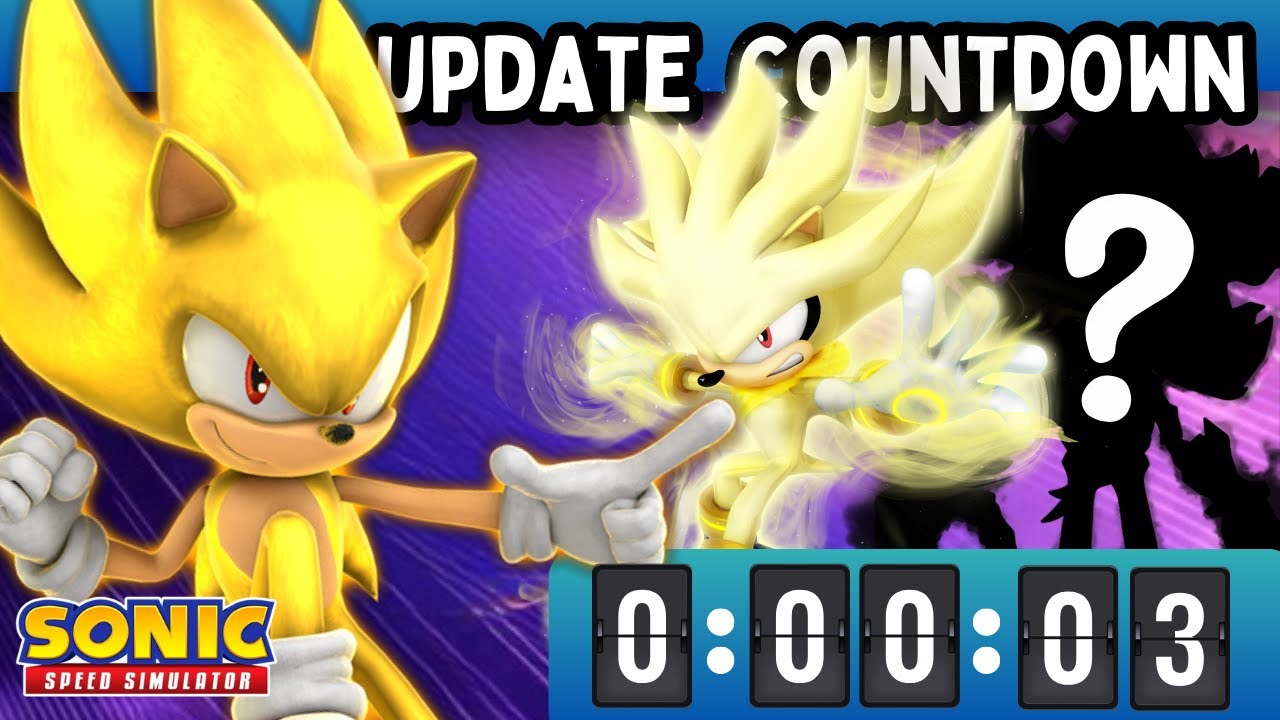 Livestream: SUPER SILVER IS COMING to Sonic Speed Simulator! | UPDATE COUNTDOWN