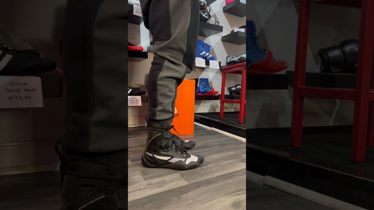 ✔️ Winter training with the Nike Hyper KO 2.0 Boxing Boots 🥶⬛️ 