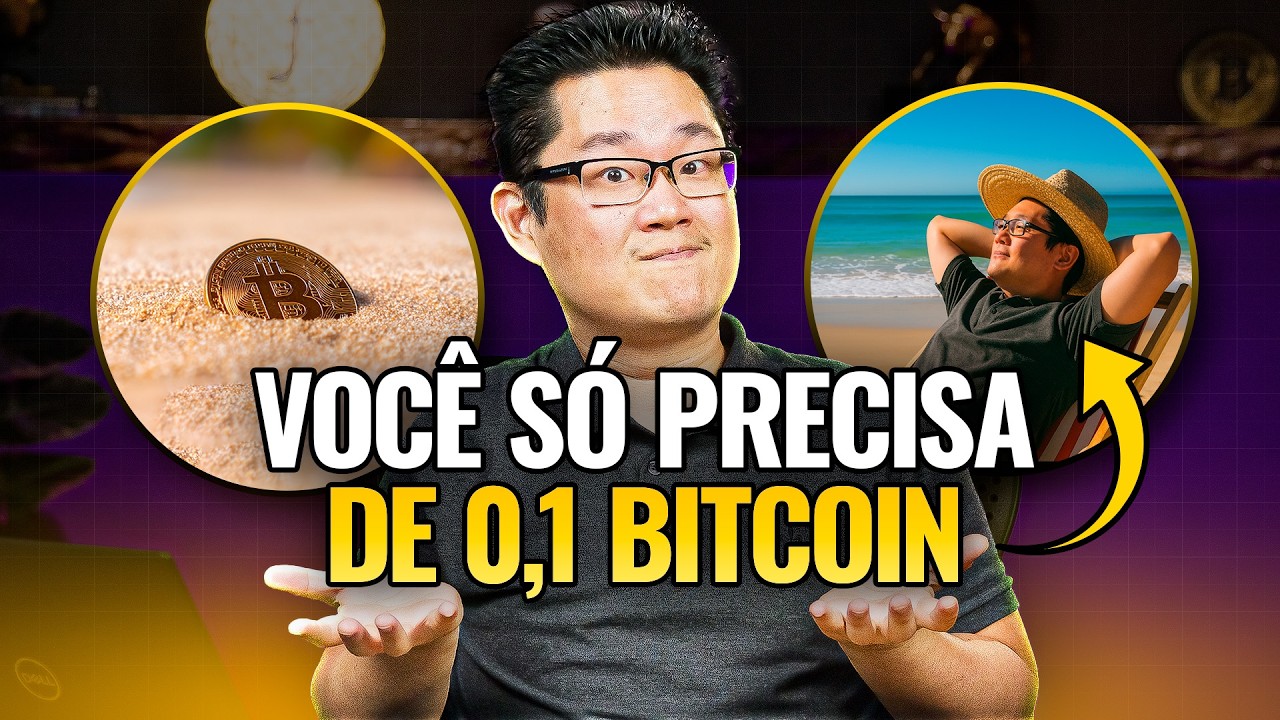POR QUE 0,1 BTC PODE TE APOSENTAR PARA SEMPRE, E COMO CHEGAR L&Aacute;