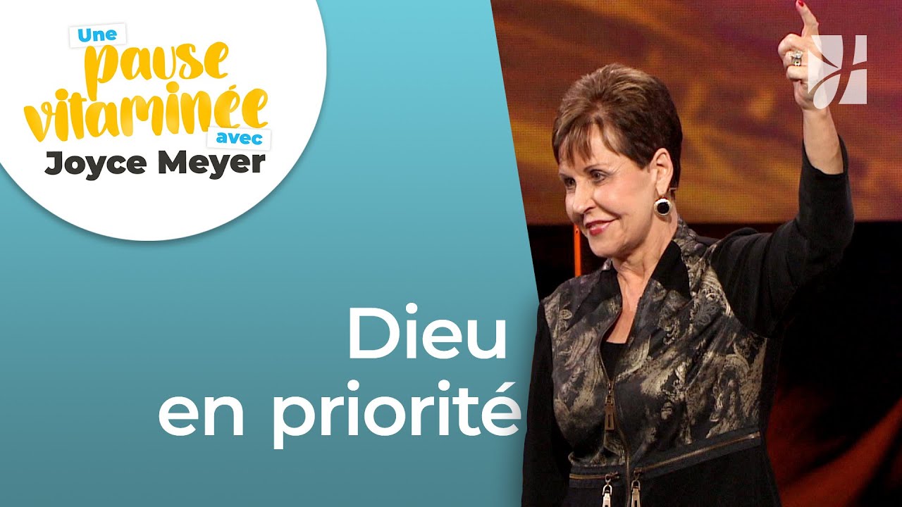 Pause vitaminée avec Joyce - L'avantage de faire de Dieu notre priorité - Grandir avec Dieu