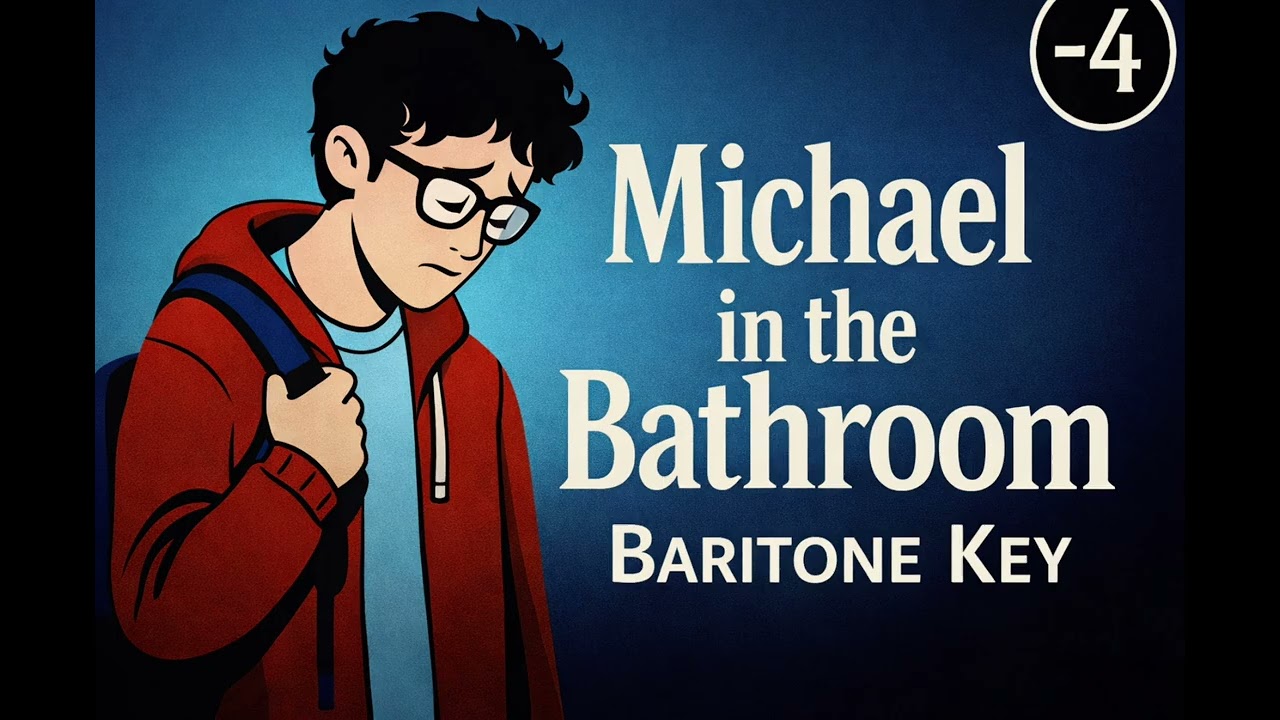 Michael in the Bathroom – Karaoke (Lower Key | Baritone | –4 Semitones)