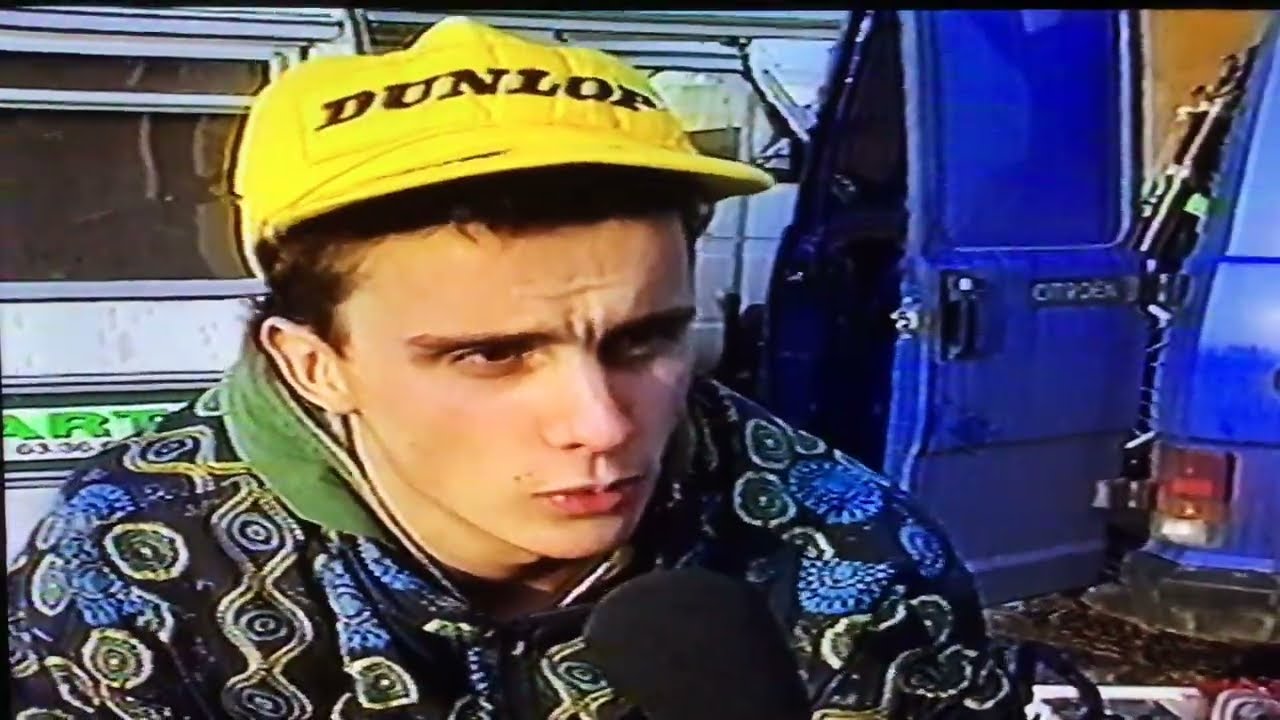 Motocross portrait Xavier Fabre saison 1991