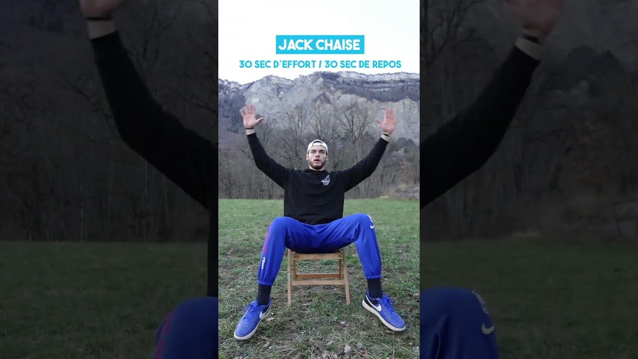 S&eacute;ance de sport adapt&eacute;e &agrave; l'ob&eacute;sit&eacute; que chaise sans impact ni saut ! #ob&eacute;sit&eacute; #surpoids #sanssaut