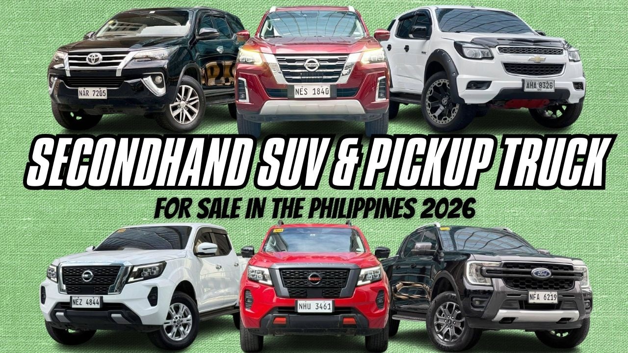 Second Hand SUV & Pickup Truck For Sale in the Philippines