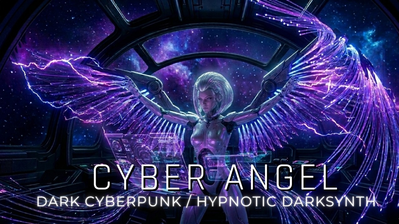 CYBER ANGEL | Dark Cyberpunk Music for Coding and Focus (High Tech/Dystopian)