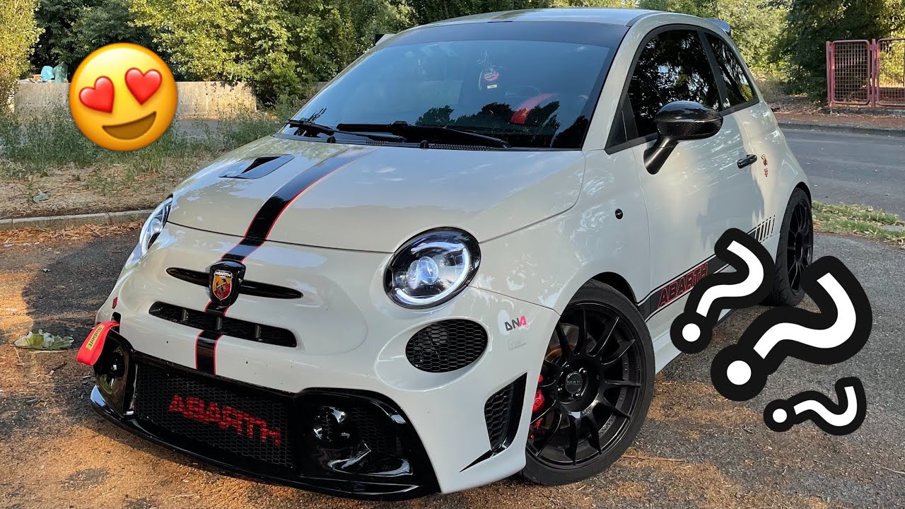 Upgrade estetici alla mia 595 Abarth 🔥