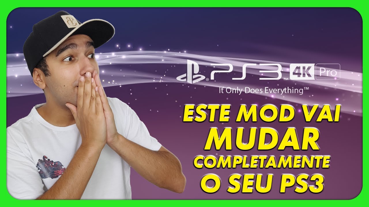 CONHEÇA NOVO O PS3 4K PRO 2024