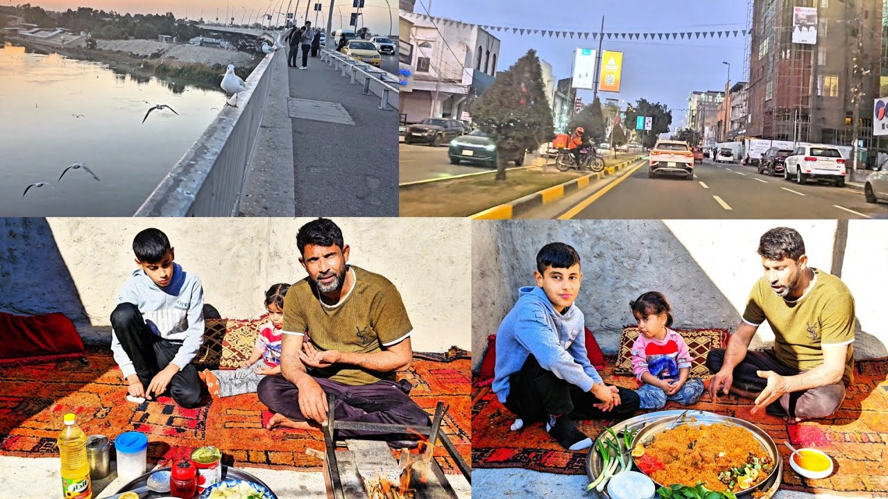 اليوم اخذكم جولة معاي في بغداد وزيارة الاقارب وطبخ وقصص