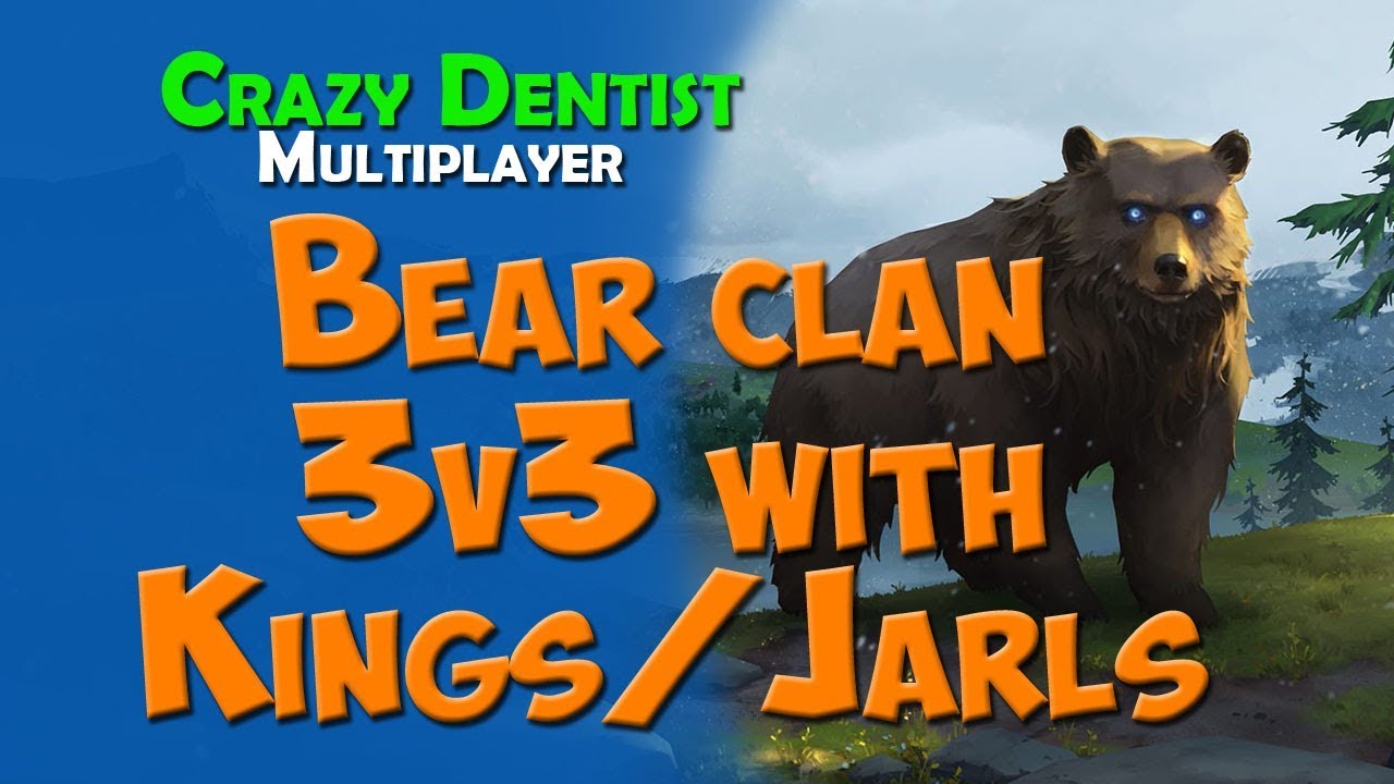 Northgard Bear clan in 3v3 with Kings and Jarls
