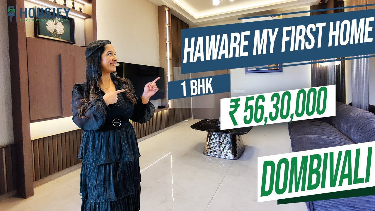 Haware My First Home | 1 BHK Sample Flat Tour | Haware Shilphata Project