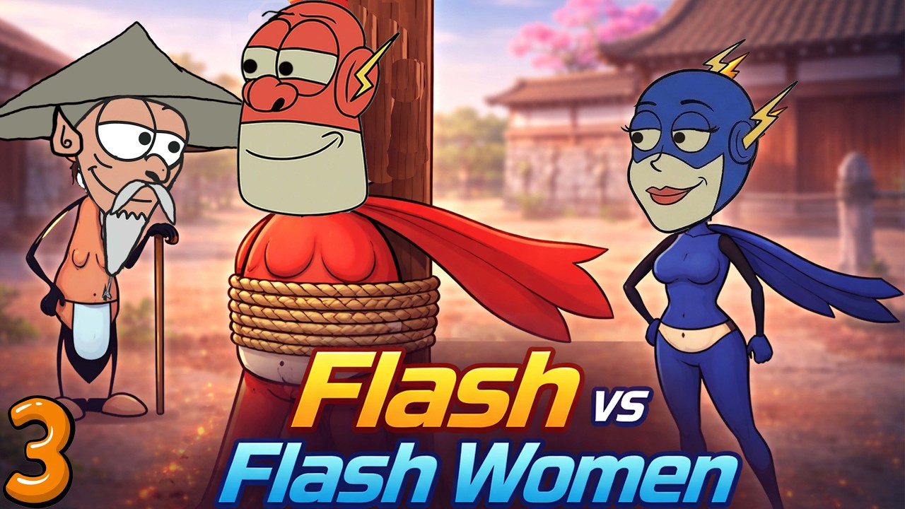 Flash Trapped 😱 Flash Women Attack! episode 3