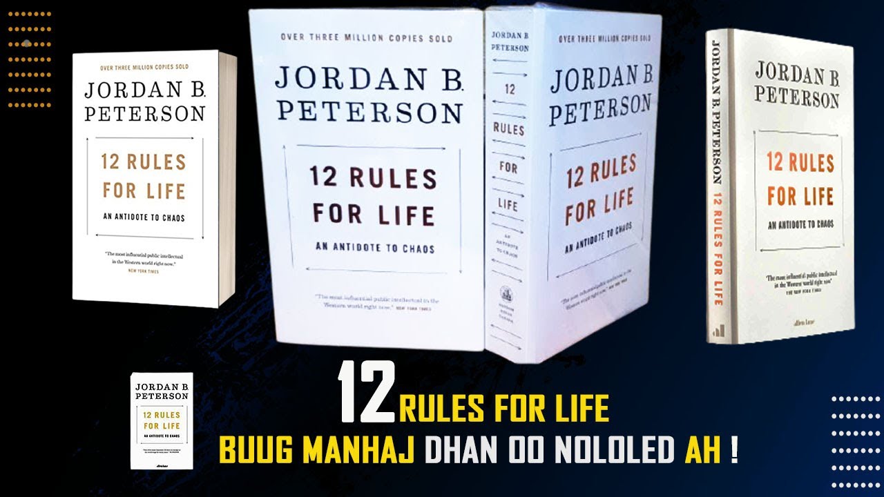 SOO KOOBIDDA BUUGGA 12 RULES FOR LIFE || buug manhaj nololeed ah!
